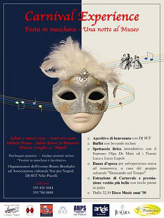 Carnival experience – una notte al museo
